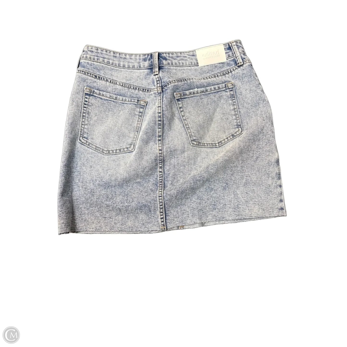 Skirt Mini & Short By Clothes Mentor In Blue Denim, Size: 8