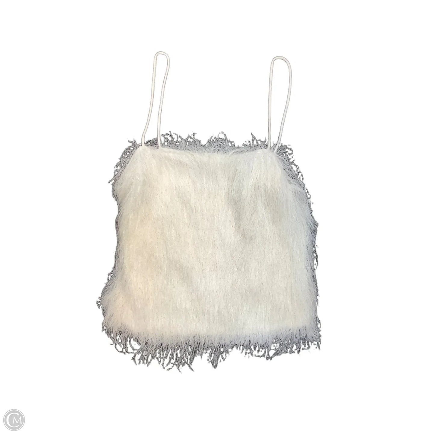 Tank Top By H&m In White, Size: M