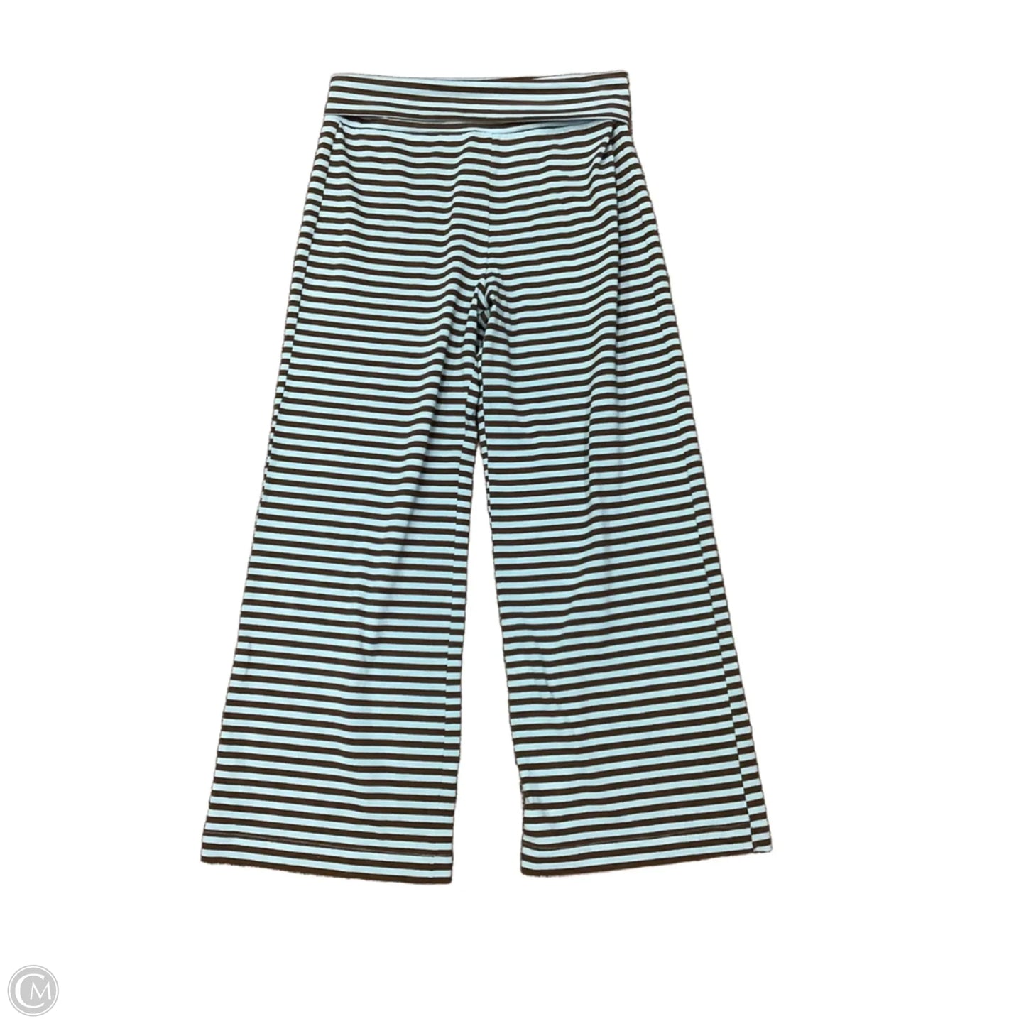 Pants Leggings By Day + Moon In Blue & Brown, Size: L
