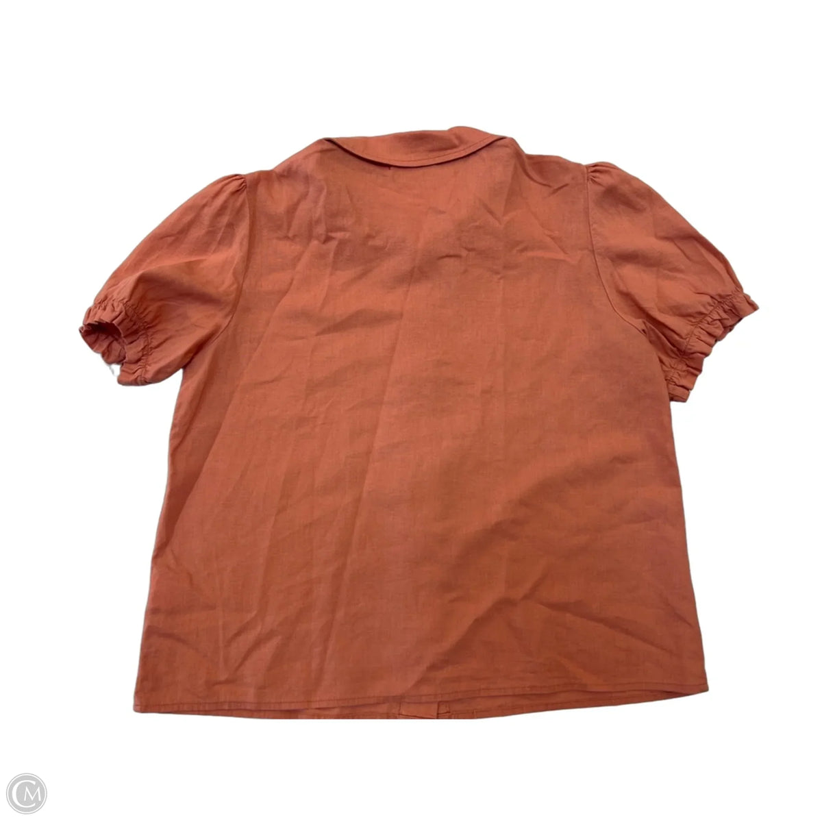 Top Short Sleeve By Mod Ref In Coral, Size: M