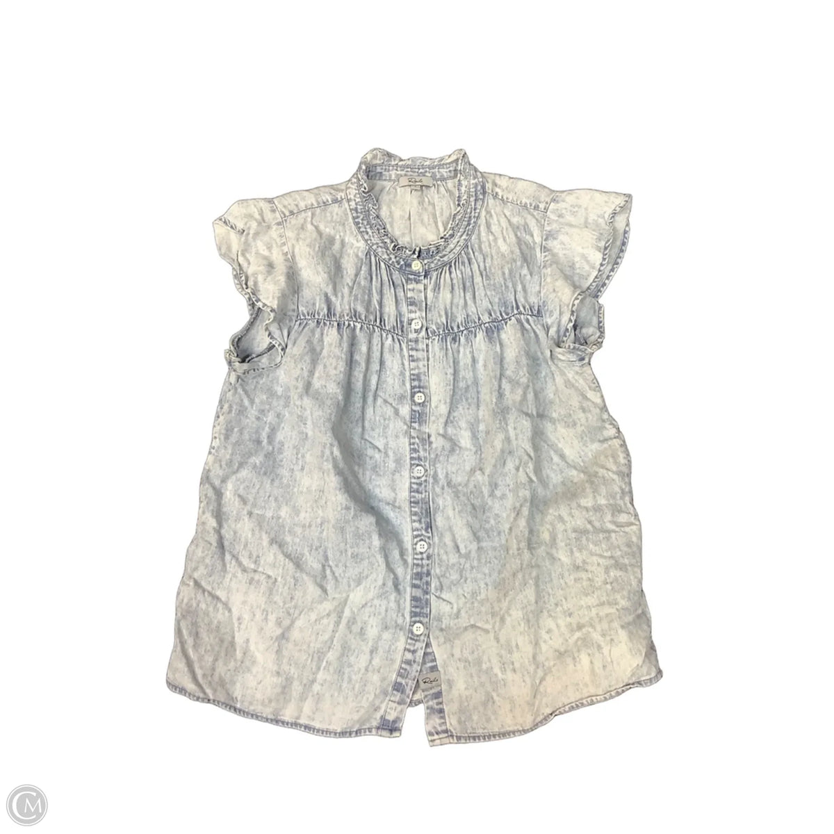 Top Short Sleeve By Rails In Blue, Size: S