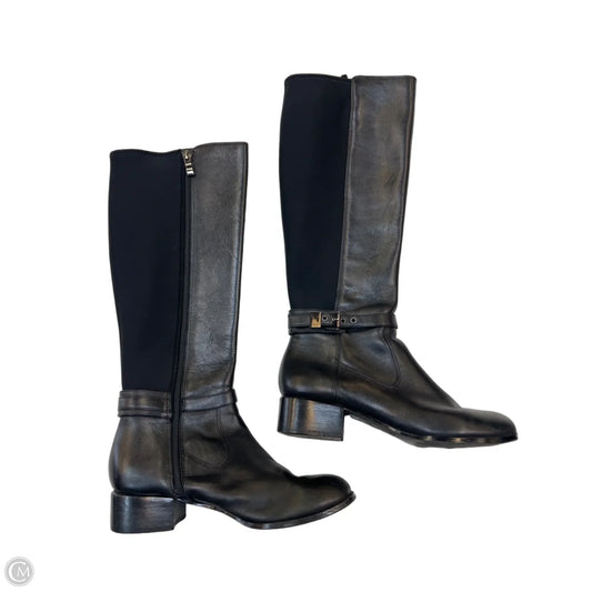 Boots Knee Heels By White House Black Market In Black, Size: 7