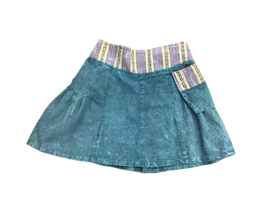 Skirt Mini & Short By Cmc In Blue, Size: S