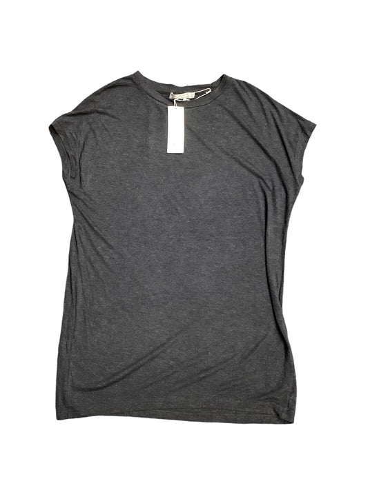 Top Short Sleeve By Vince In Grey, Size: S