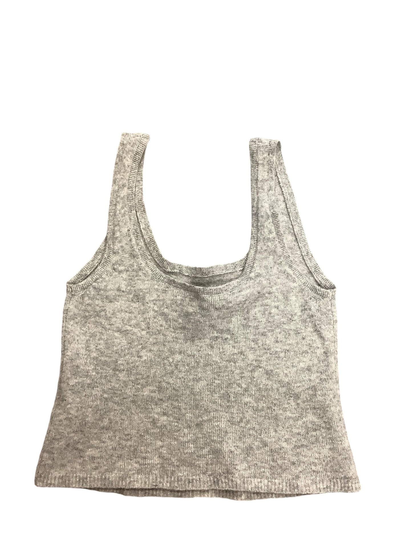 Top Sleeveless By Everlane In Grey, Size: S