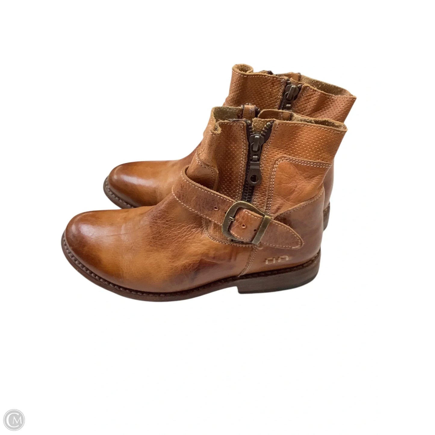 Boots Ankle Flats By Bed Stu In Brown, Size: 6