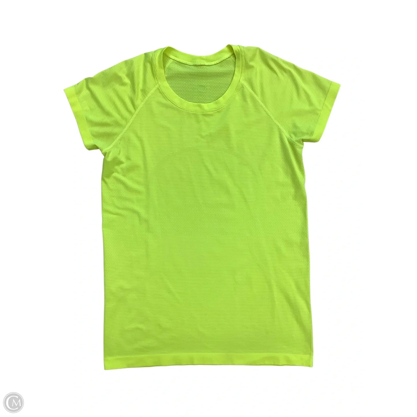 Athletic Top Short Sleeve By Lululemon In Yellow size 10