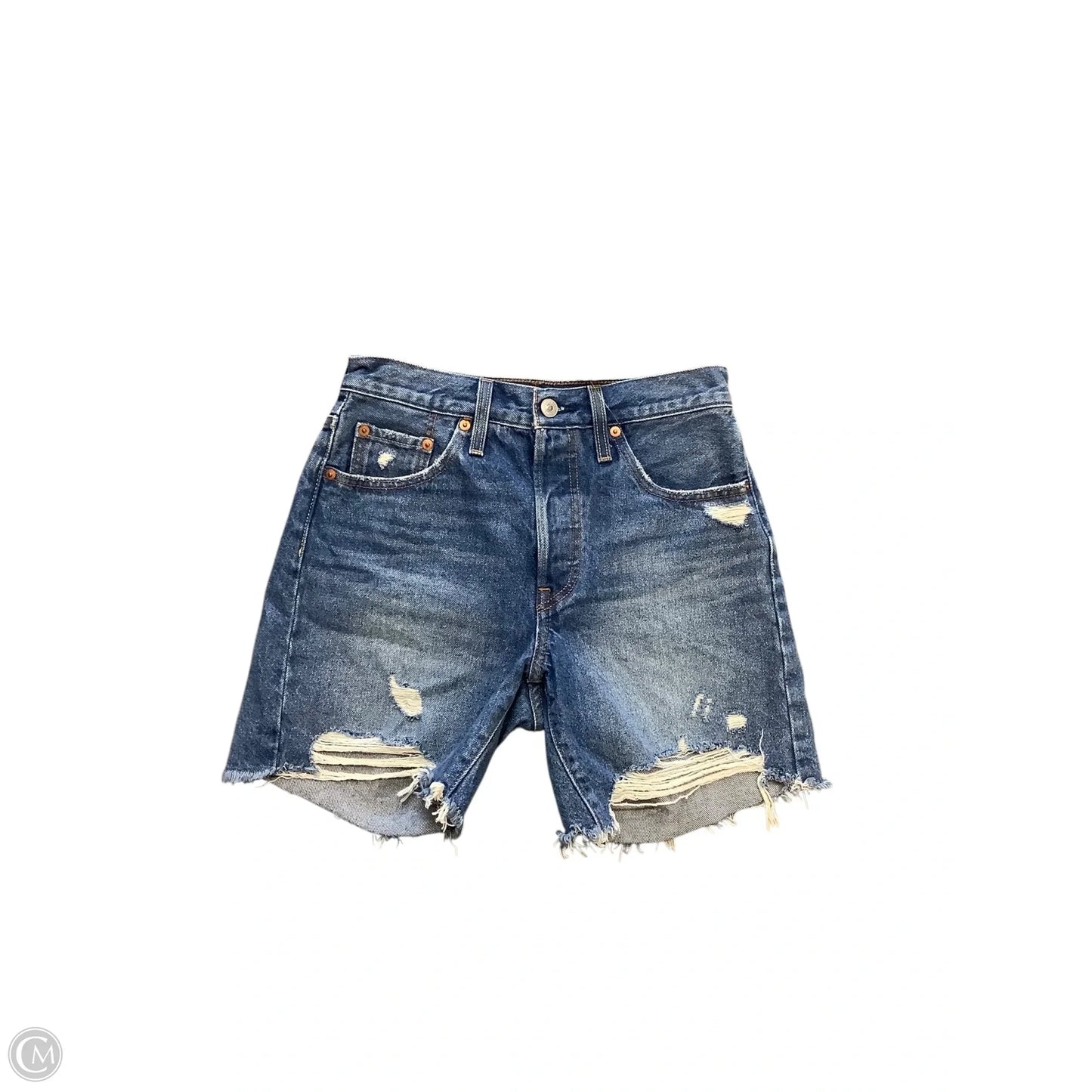 Shorts By Levis In Blue Denim, Size: 2