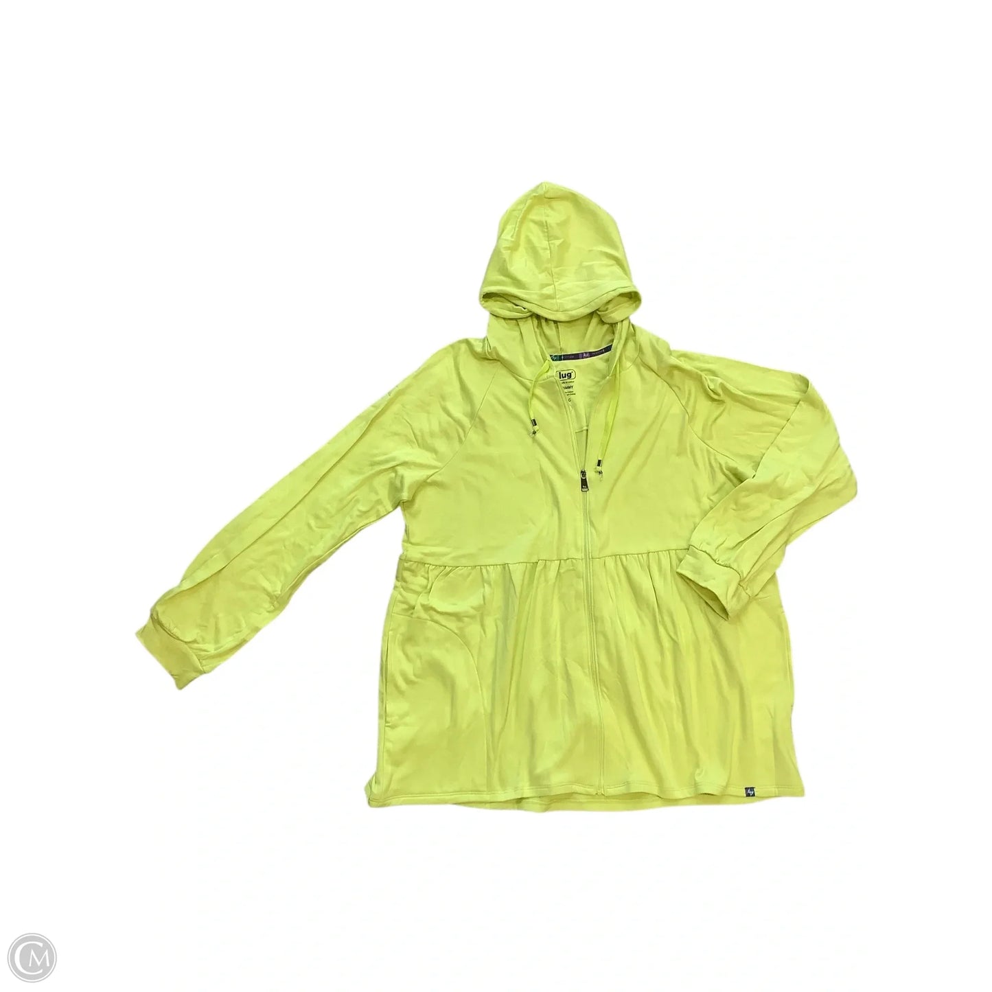 Sweatshirt Hoodie By Lug In Green, Size: L