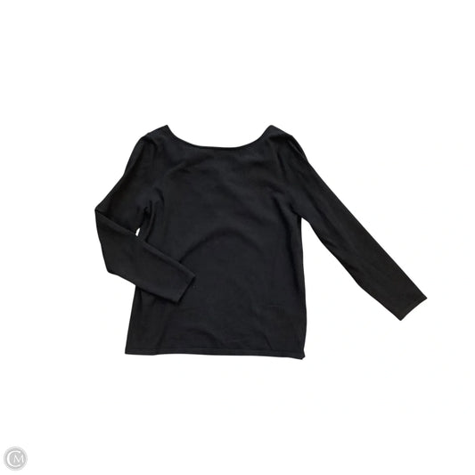 Top Long Sleeve Designer By Lilly Pulitzer In Black, Size: M