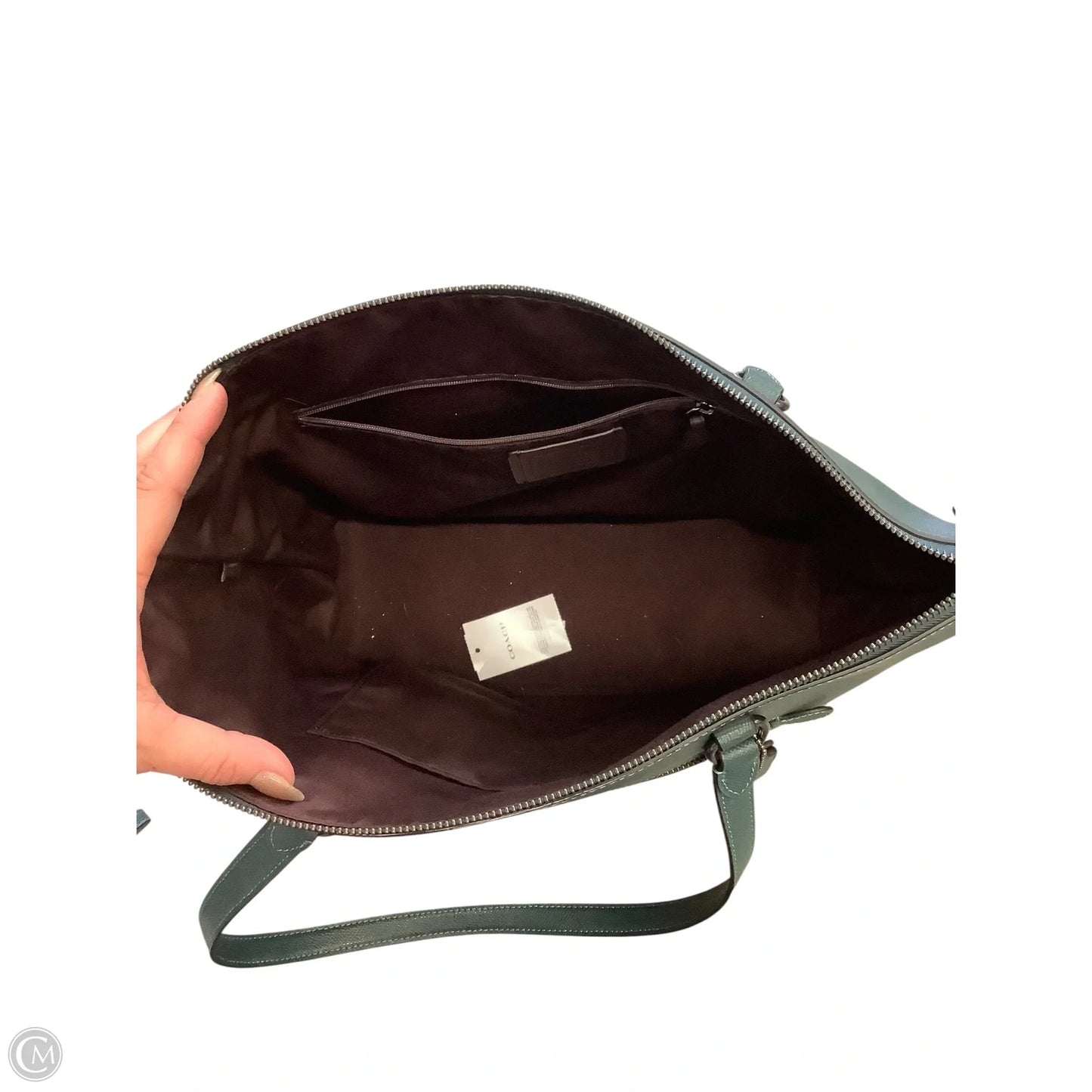 Handbag Designer By Coach, Size: Large