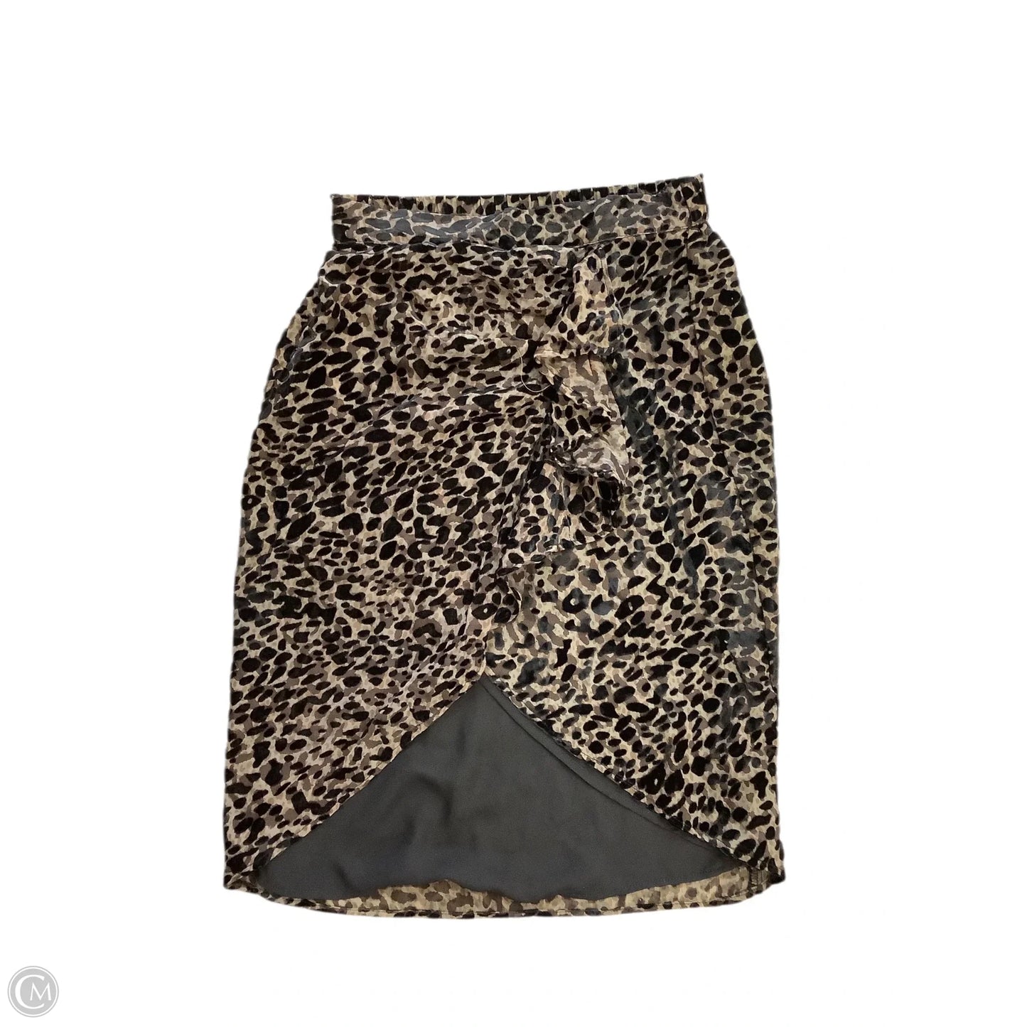 Skirt Set 2pc By Rachel Zoe In Animal Print, Size: Xs