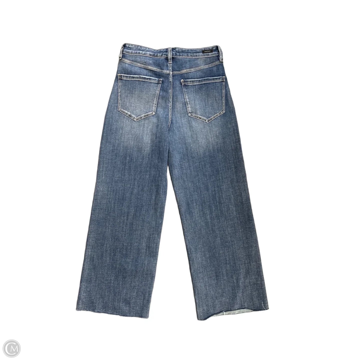 Jeans Flared By Liverpool In Blue Denim, Size: 4