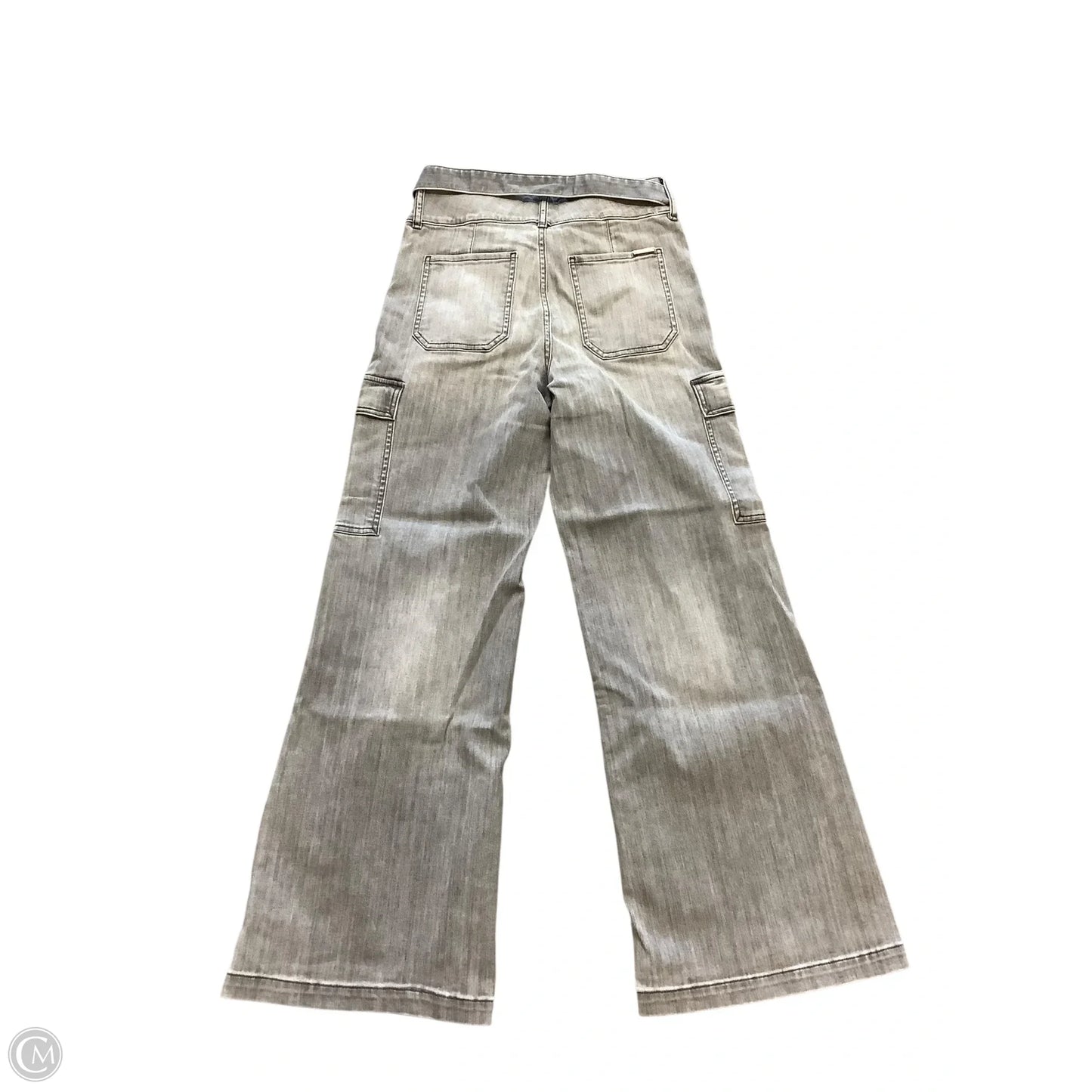 Jeans Wide Leg By White House Black Market In Grey Denim, Size: 6