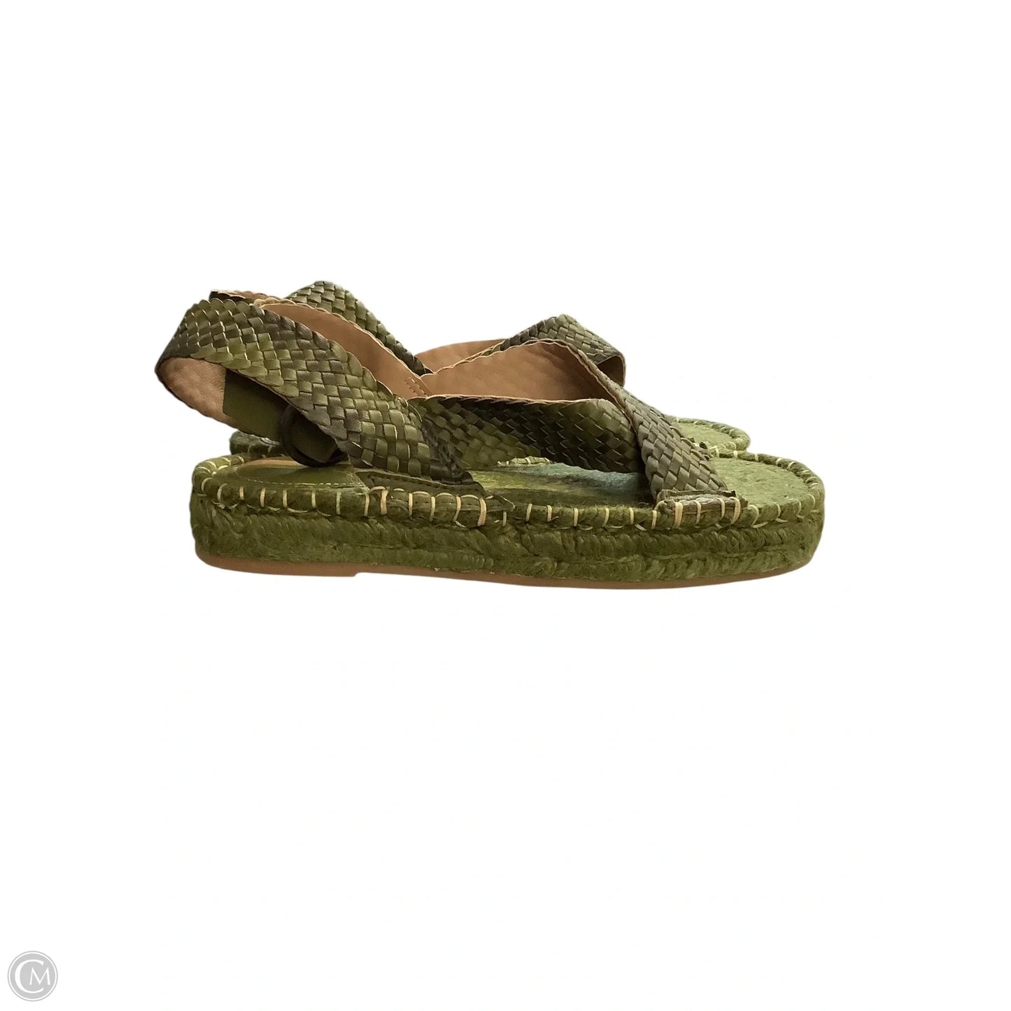 Sandals Heels Platform By Sam Edelman In Green, Size: 6.5