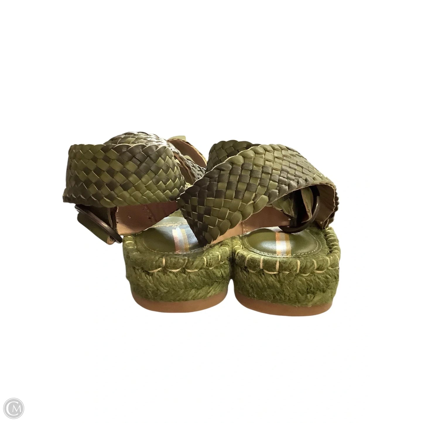 Sandals Heels Platform By Sam Edelman In Green, Size: 6.5