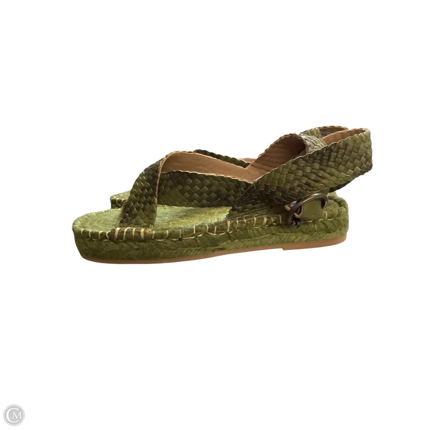 Sandals Heels Platform By Sam Edelman In Green, Size: 6.5