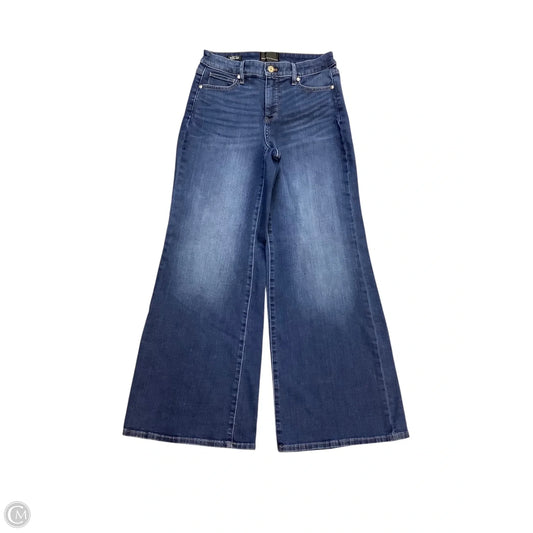 Jeans Wide Leg By White House Black Market In Blue Denim, Size: 2