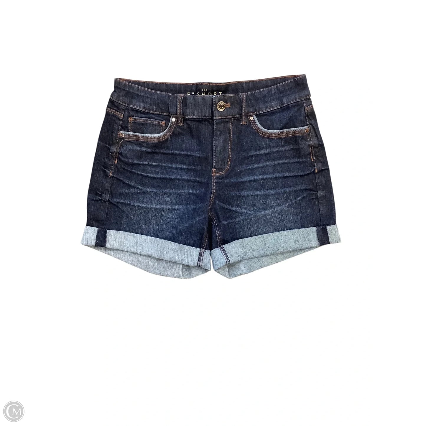 Shorts By White House Black Market In Blue Denim, Size: 4
