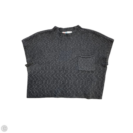 Vest Sweater By Free People In Black, Size: L
