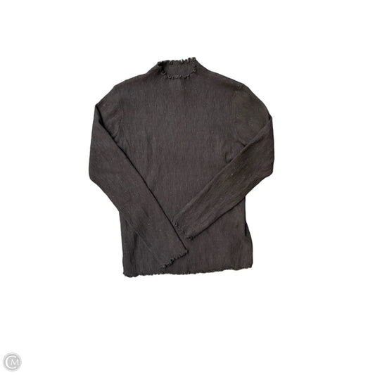 Top Long Sleeve By Lili Sidonio In Black, Size: L