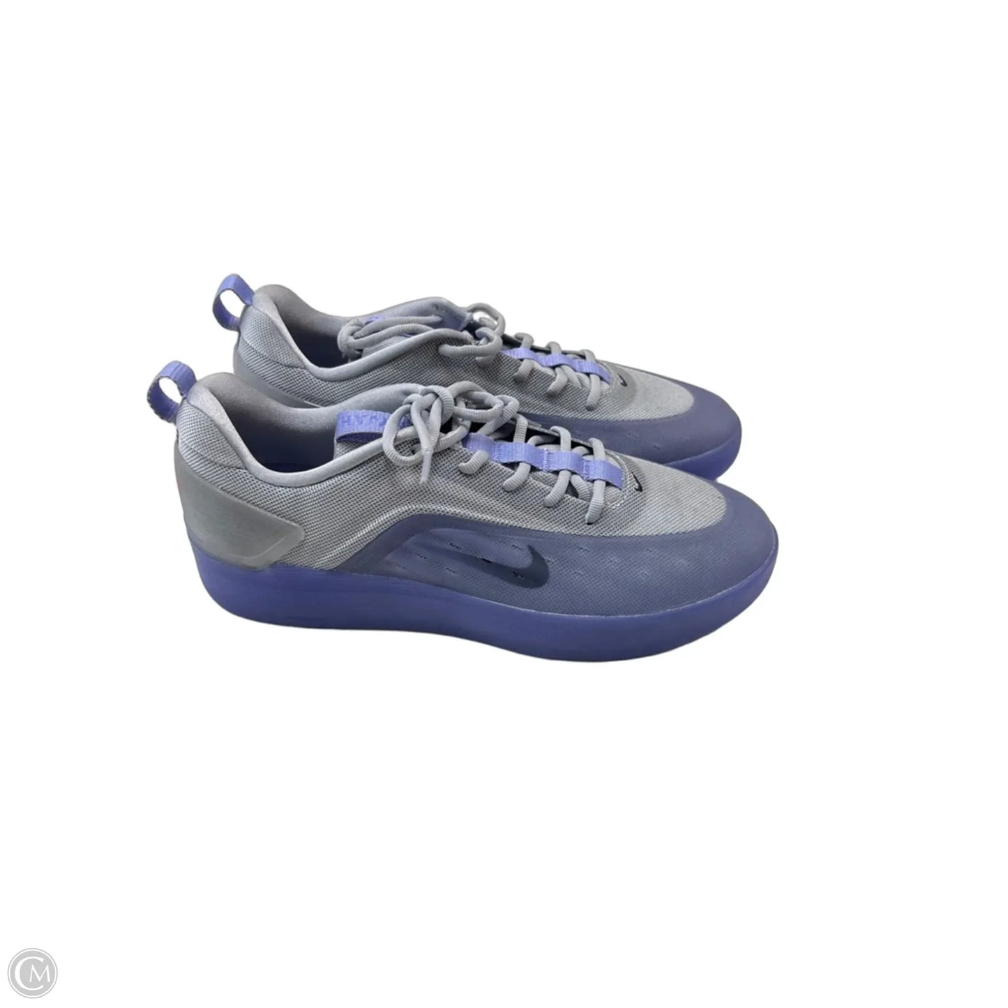 Shoes Sneakers By Nike In Grey, Size: 9