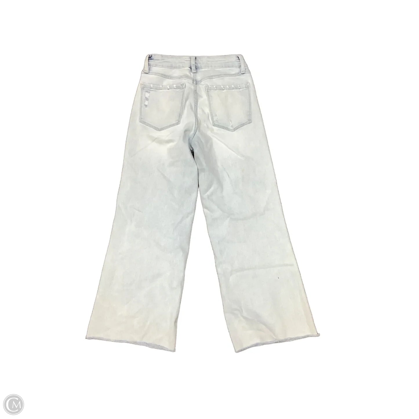 Jeans Wide Leg By Vervet In Blue, Size: 0
