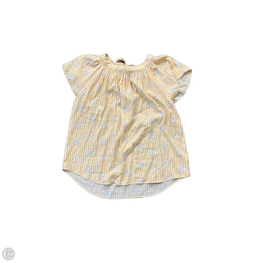 Top Sleeveless By Lc Lauren Conrad In Yellow, Size: L