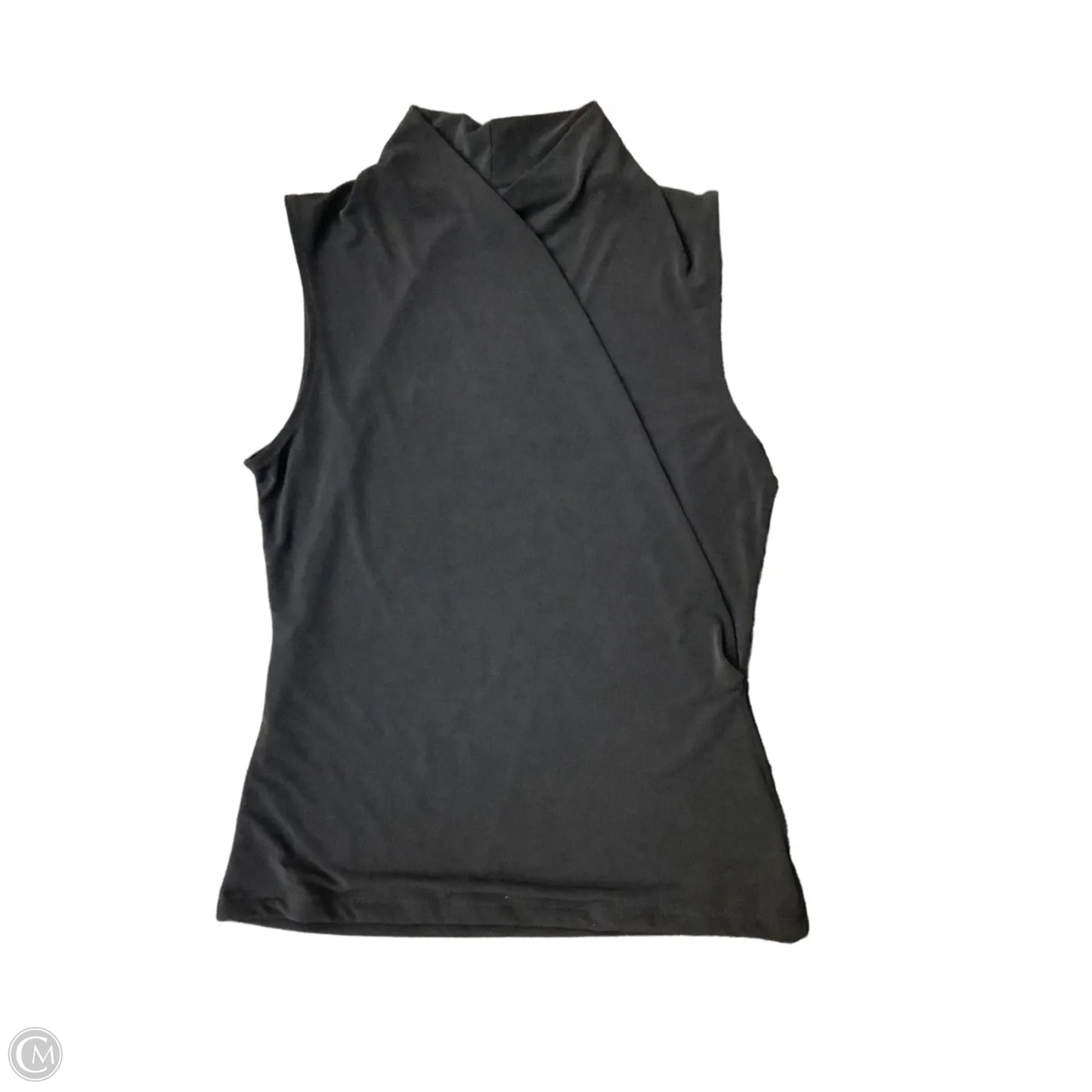 Top Sleeveless By Tahari In Black, Size: S