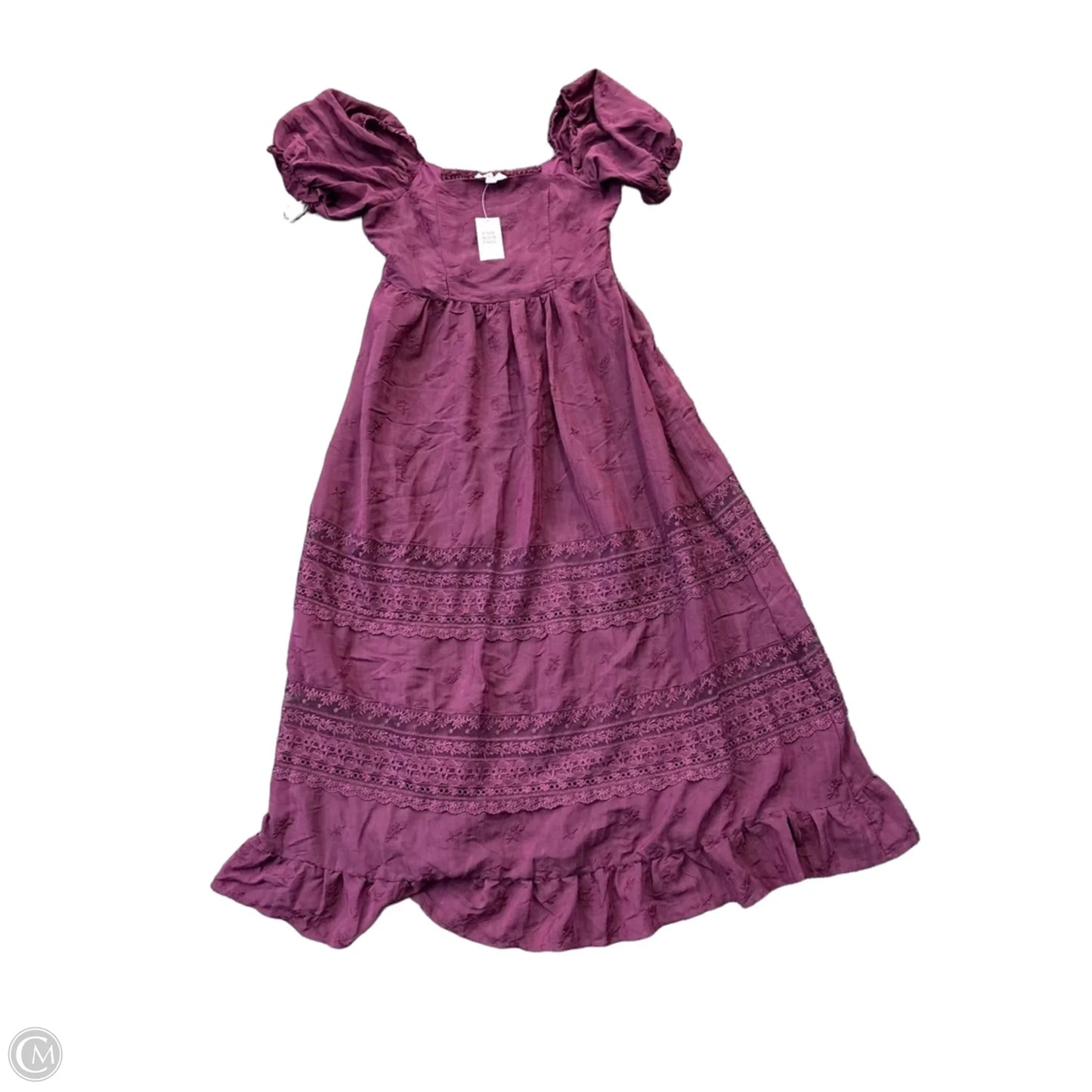 Dress Casual Maxi By And Now This In Purple, Size: L