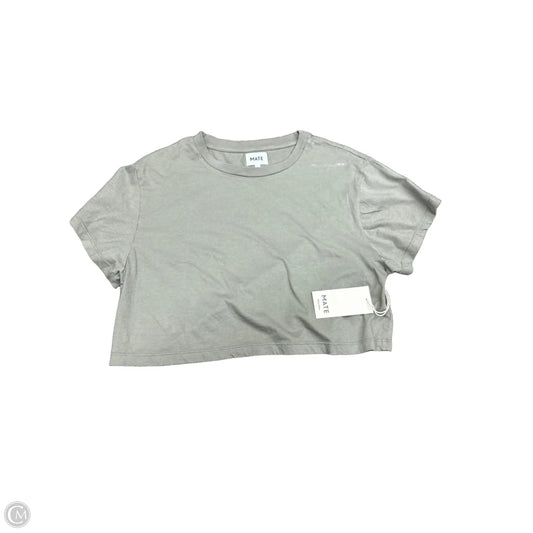 Top Short Sleeve By Cmb In Green, Size: L