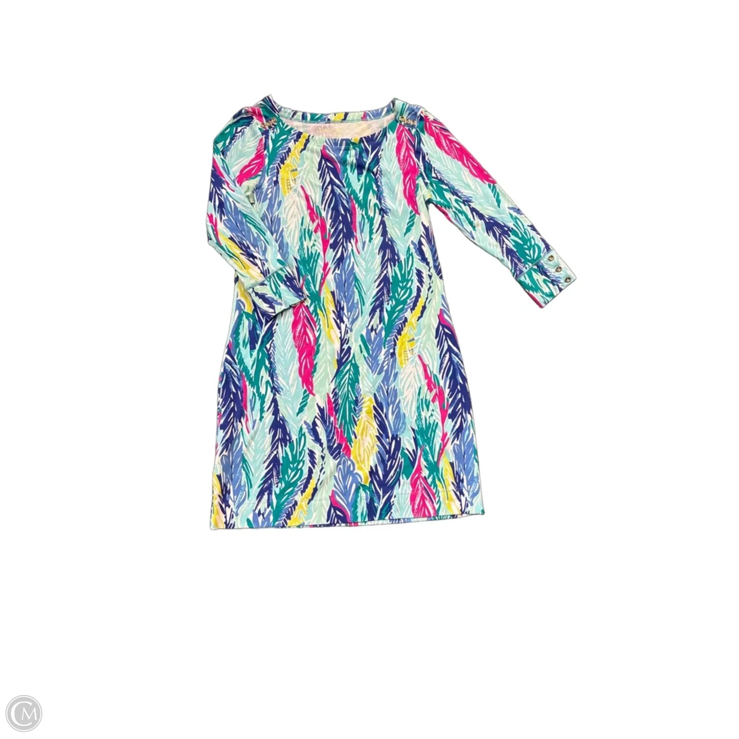 Dress Designer By Lilly Pulitzer In Blue & Pink, Size: S