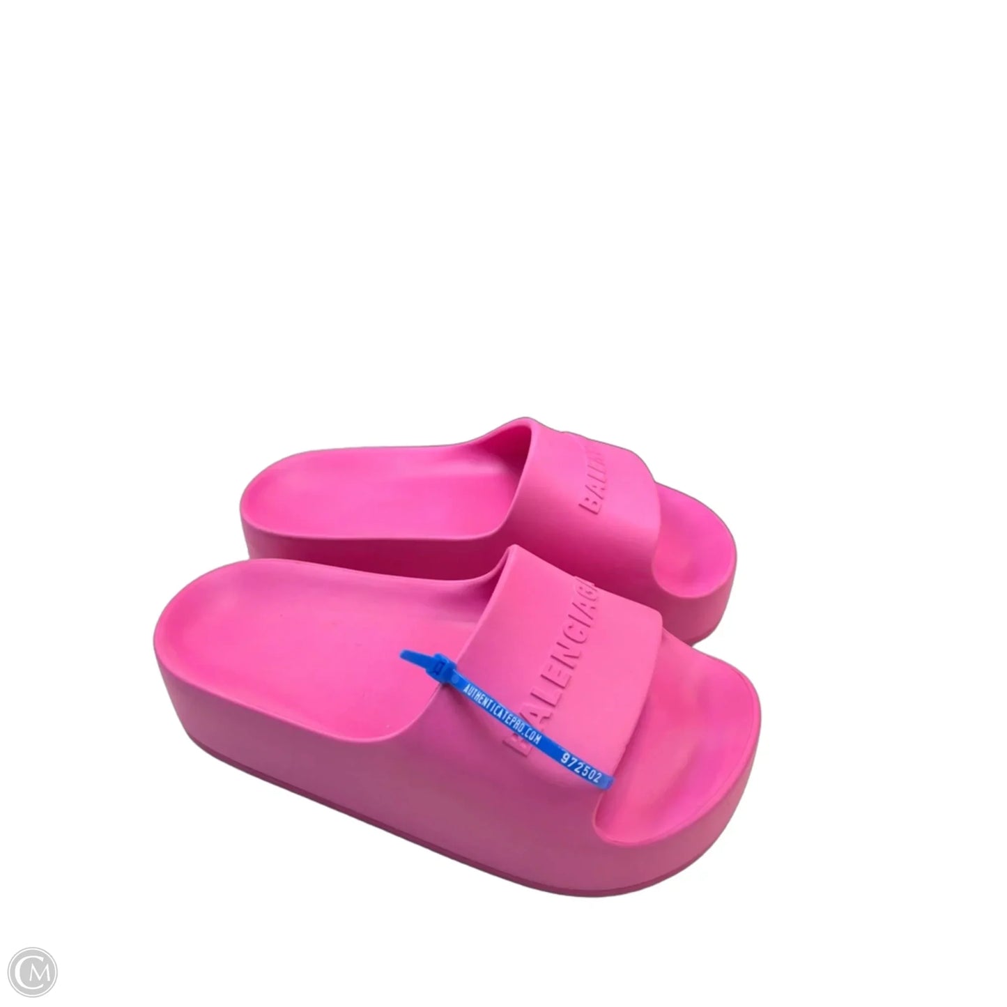Sandals Luxury Designer By Balenciaga In Pink, Size: 6