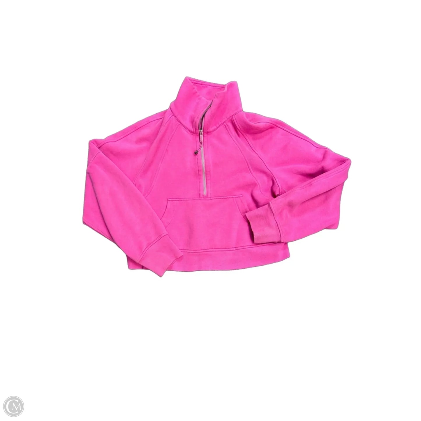 Athletic Jacket By Lululemon In Pink, Size: Xs