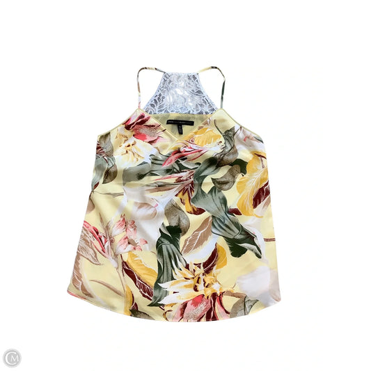 Top Sleeveless By White House Black Market In Yellow, Size: Xs