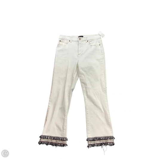 Jeans Straight By 1.state In Cream, Size: 6