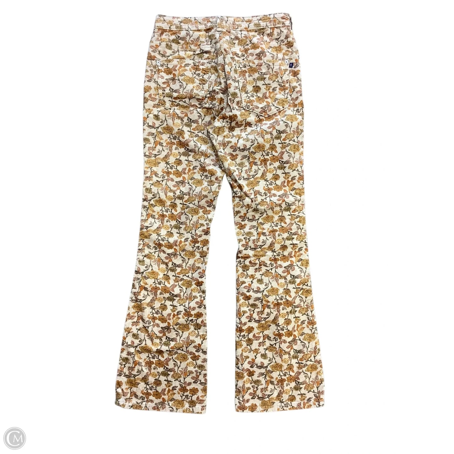Pants Cropped By Pilcro In Floral Print, Size: 6/8(28)
