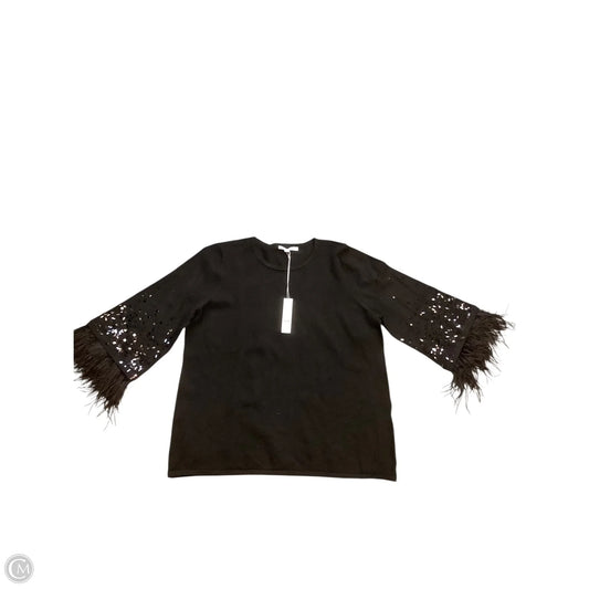 Top Long Sleeve By Chicos In Black, Size: Xl