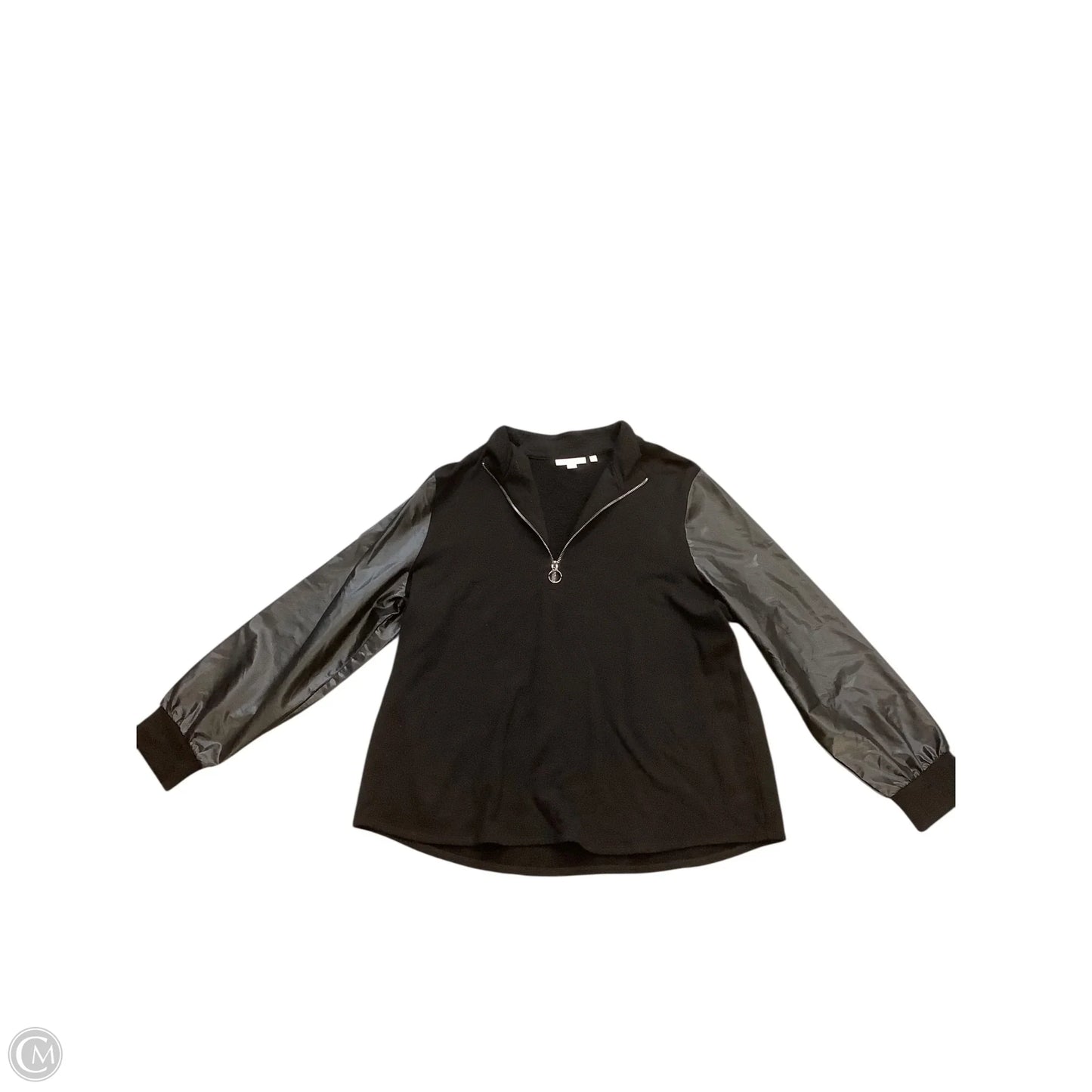 Top Long Sleeve By Chicos In Black, Size: Xl