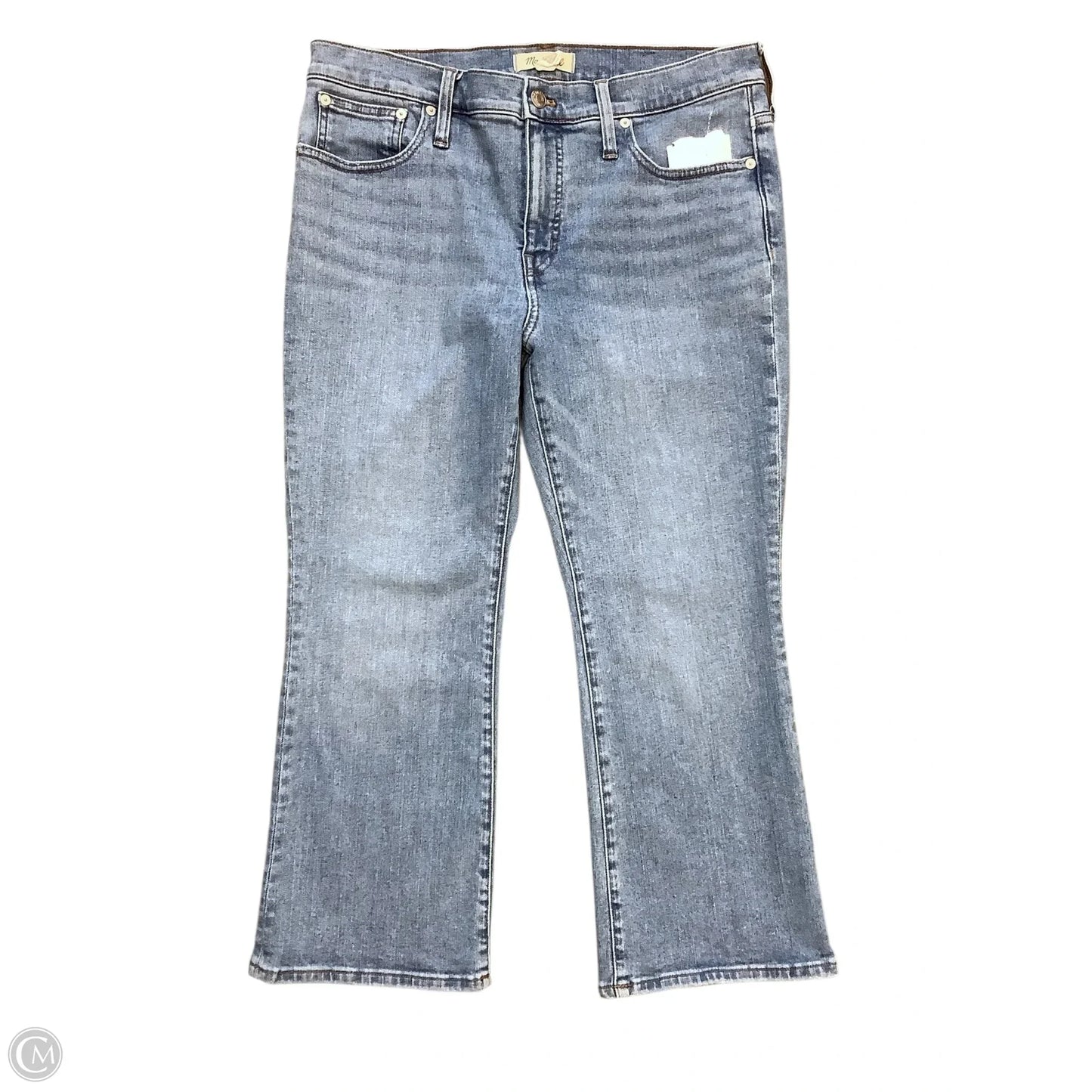 Jeans Straight By Madewell In Blue Denim, Size: 10p(30p)