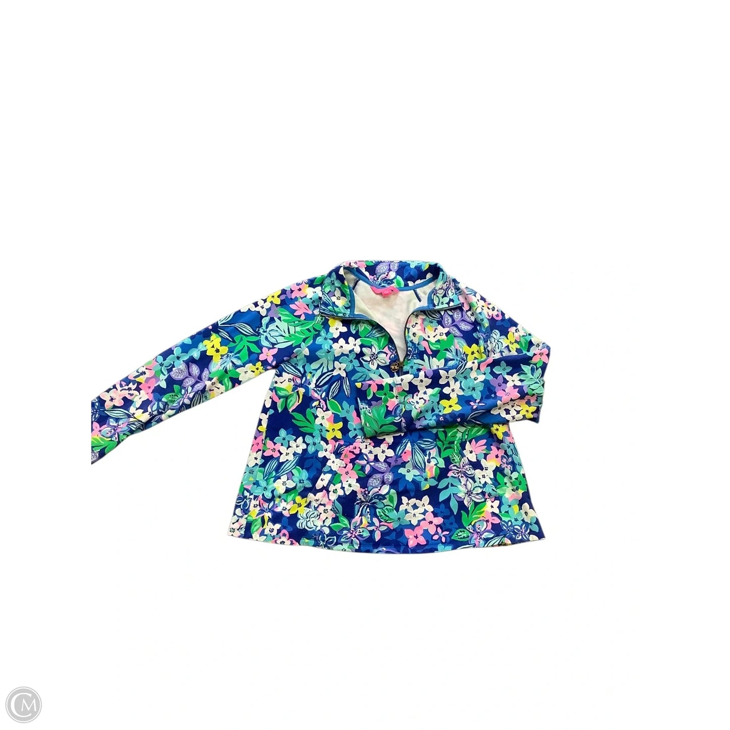 Jacket Designer By Lilly Pulitzer In Blue, Size: M