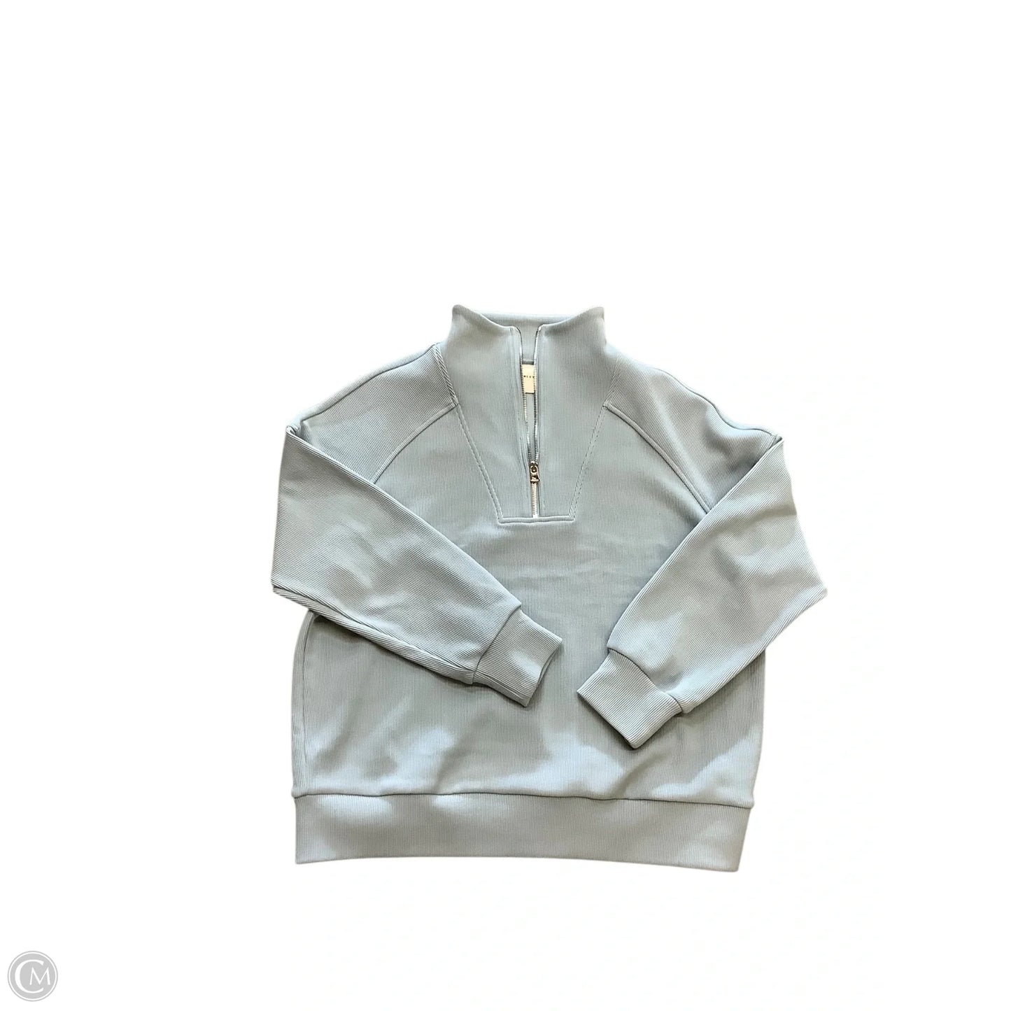 Sweatshirt Collar By Varley In Blue, Size: L