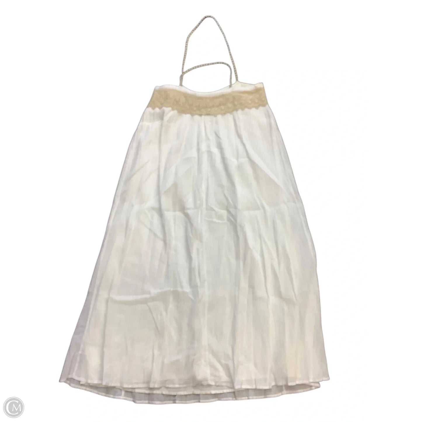 Dress Casual Maxi By Zara In Cream, Size: Xs