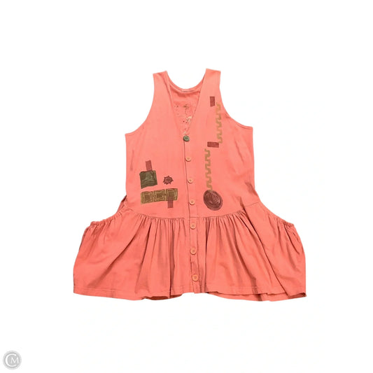 Dress Casual Midi By Cma In Orange, Size: S