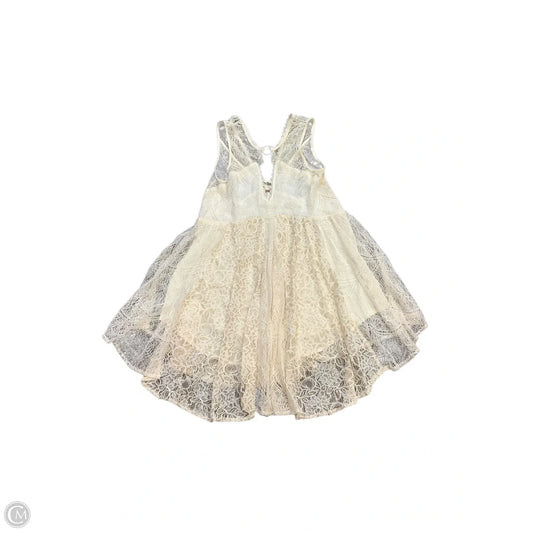 Dress Casual Short By Free People In Cream, Size: Xs