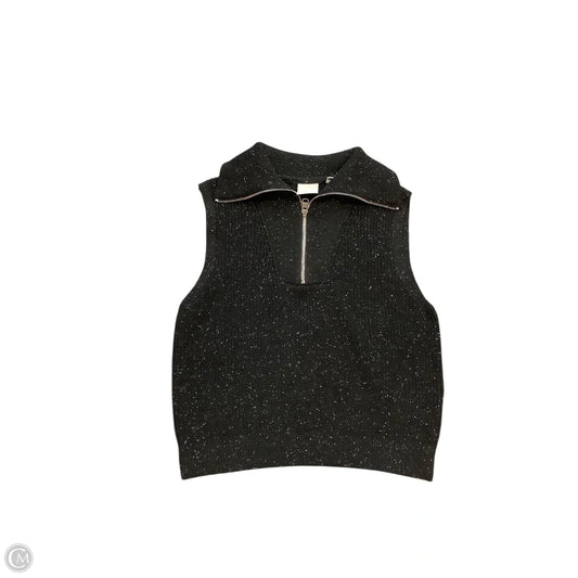 Sweater Short Sleeve By Varley In Black, Size: M