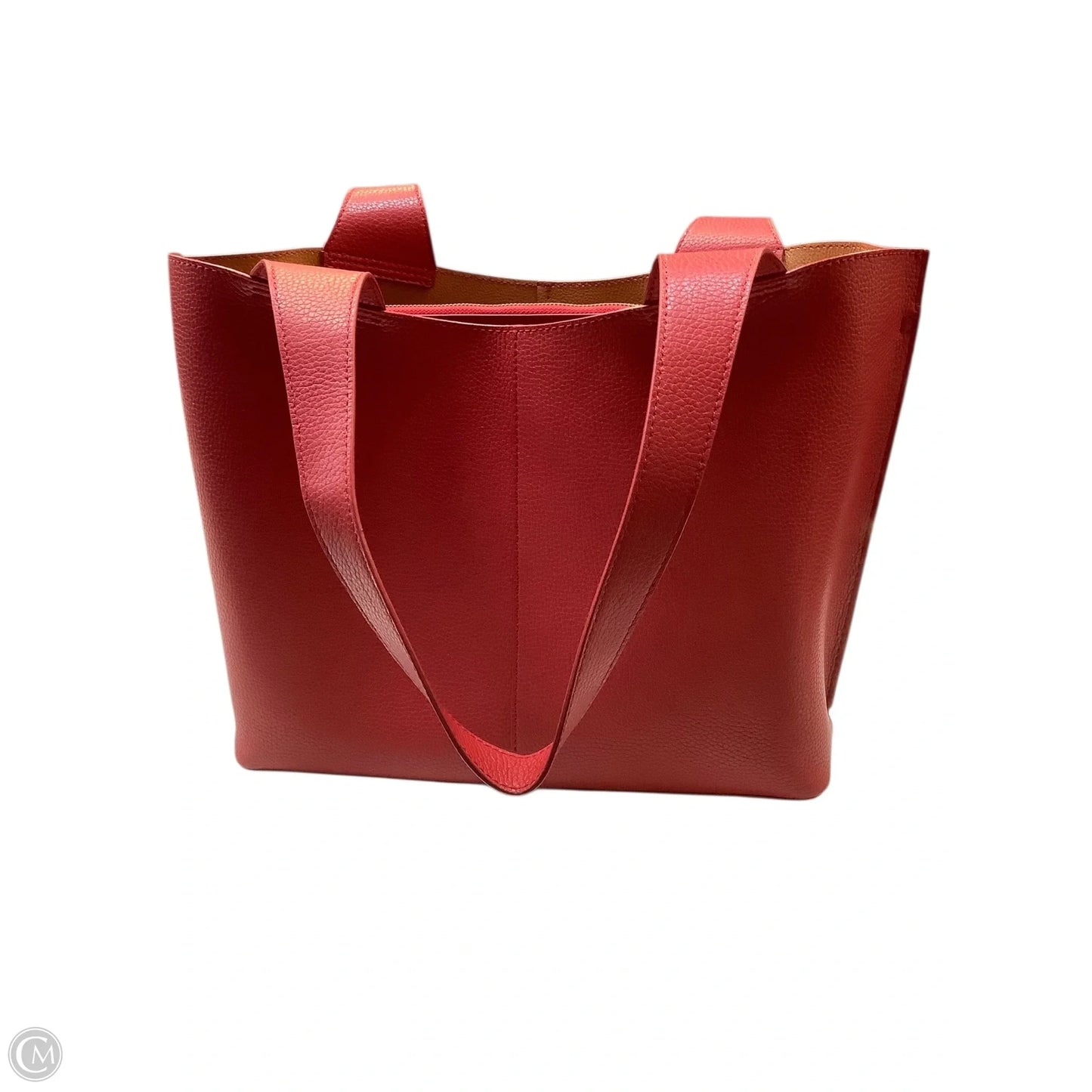 Handbag Leather By Hobo Intl, Size: Large