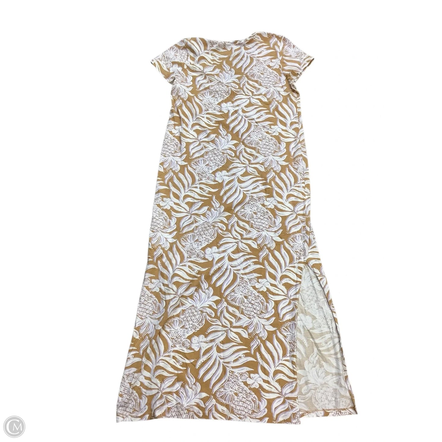 Dress Designer By Lilly Pulitzer In Tan, Size: L