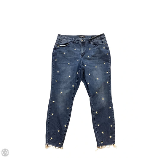 Jeans Straight By Judy Blue In Blue, Size: 18