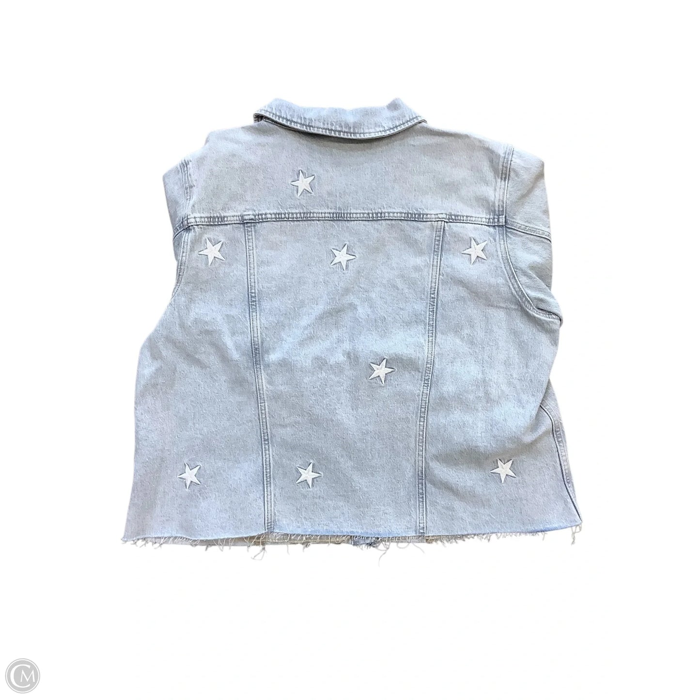 Jacket Denim By Maurices In Blue Denim, Size: 2x